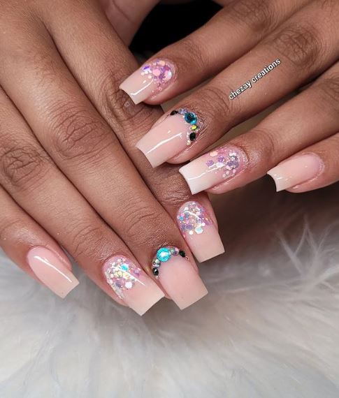30 Square Short Acrylic Nails Designs To Inspire Your Next Look